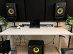 KRK ROKIT 8 G4 (2x) + S10.4 subwoofer, Ophalen, Gebruikt, 120 watt of meer, Subwoofer
