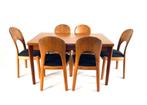 Vintage verlengbare eettafel, Henning Kjæernulf jaren ‘60, Huis en Inrichting, Tafels | Eettafels, Teakhout, Zo goed als nieuw