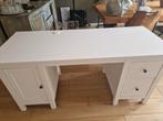 Wit bureau Hemnes Ikea, Huis en Inrichting, Bureaus, Ophalen, Zo goed als nieuw