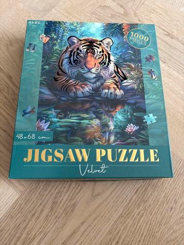 Legpuzzel - Tijger - 1000 stukjes beschikbaar voor biedingen
