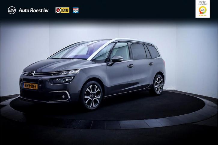 Citroën C4 Spacetourer 1.2T Aut8. 7Pers SHINE CRUISE | LED, Auto's, Citroën, Bedrijf, Te koop, C4, ABS, Achteruitrijcamera, Airbags