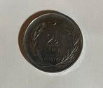 2,5 lira Turkije 1977, Postzegels en Munten, Ophalen of Verzenden, Losse munt
