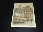 75- ILLUSTRATOR- ANTON PIECK - HAARLEM, HET SPAARNE, Verzenden, 1920 tot 1940, Gelopen, Noord-Holland