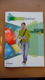 Rekenblokken Verbanden leerwerkboek 2F, Overige vakken, Malmberg, Ophalen of Verzenden, HAVO
