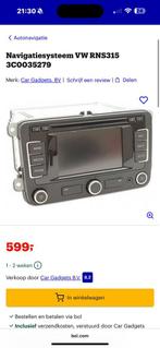 RNS 315 radio seat skoda volkswagen, Ophalen of Verzenden, Zo goed als nieuw