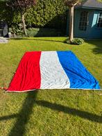 Nederlandse vlag 200x280 met oranje wimpel, Ophalen of Verzenden, Gebruikt