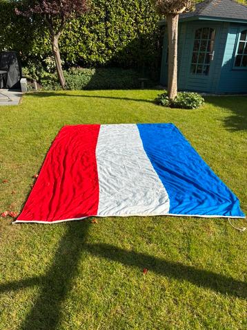 Nederlandse vlag 200x280 met oranje wimpel beschikbaar voor biedingen