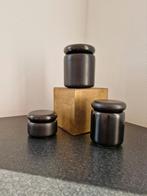 Set van 3 x Sicart Italy design potten Angelo Spagnolo 1970s, Antiek en Kunst, Antiek | Keramiek en Aardewerk, Ophalen of Verzenden
