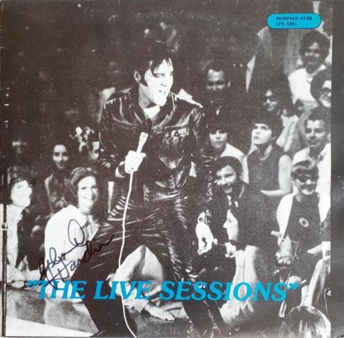 ELVIS PRESLEY -10 inch lp  live session vol 1, Cd's en Dvd's, Vinyl | Overige Vinyl, Zo goed als nieuw, 10 inch, Ophalen of Verzenden