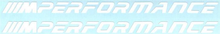BMW M Performance sticker set #2, Auto diversen, Autostickers, Ophalen of Verzenden