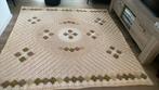 Vintage Grote zgan 2 pers Chenilla BedSprei orig jar.70, Overige kleuren, Overige typen, Tweepersoons, Ophalen of Verzenden