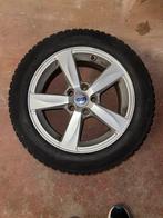 Volvo 16” lichtmetalen velgen 7Jx16 winterbanden 205/55 R16, Ophalen, Gebruikt, 16 inch, Banden en Velgen