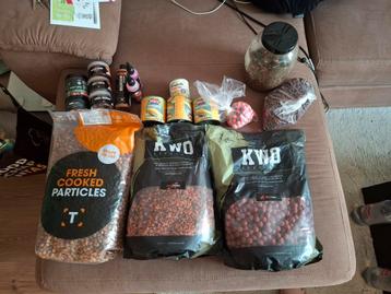 Karper aas (boilies&popups&particles&flavours) beschikbaar voor biedingen