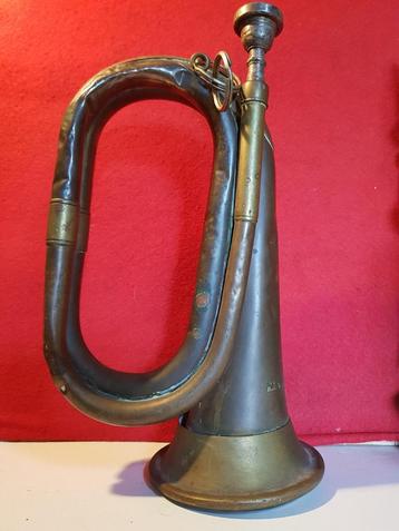 ww1 wo1 Canadese bugel Canadian Bugle klaroen hoorn beschikbaar voor biedingen