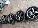 Alfa Romeo Giulietta winterbanden + velgen 17 inch antraciet, Auto-onderdelen, Banden en Velgen, Ophalen, Gebruikt, Velg(en), 17 inch