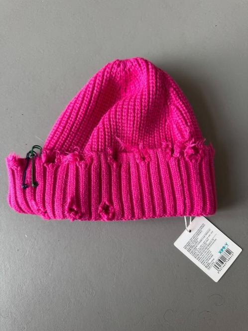 Roze Safety Pin Beanie – Gerafelde Gebreide Muts – Unisex –, Kleding | Heren, Mutsen, Sjaals en Handschoenen, Nieuw, Muts, Overige maten