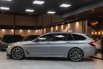 BMW 5-serie Touring 520i M PAKKET|AUT|LEDER|CLIMATE|FULL, Auto's, Automaat, Achterwielaandrijving, Zwart, 4 cilinders