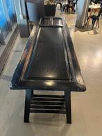 Bijzondere eettafel industrieel, Huis en Inrichting, Tafels | Eettafels, Ophalen, Gebruikt, Industrieel vintage, 200 cm of meer