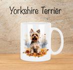 Yorkshire Terriër Herfstmok, Verzenden, Nieuw, Overige stijlen, Kop(pen) en/of Schotel(s)