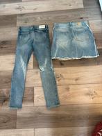 Calvin klein 27-32 broek,spijkenrok maat g star  maat 36/38, Ophalen of Verzenden, Zo goed als nieuw, Blauw, W28 - W29 (confectie 36)