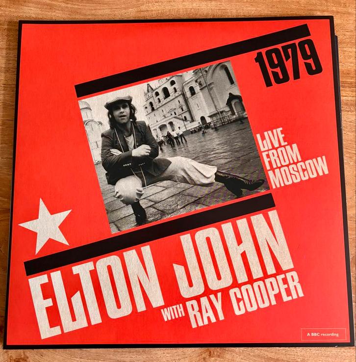 Elton John Live Moskou 1979 Vinyl Limited Edition, Cd's en Dvd's, Vinyl | Pop, Zo goed als nieuw, 1960 tot 1980, 12 inch, Ophalen of Verzenden