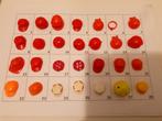 Playmobil onderdelen hoofddeksels, hoed, pet rood/geel/groen, Ophalen of Verzenden, Gebruikt, Los playmobil