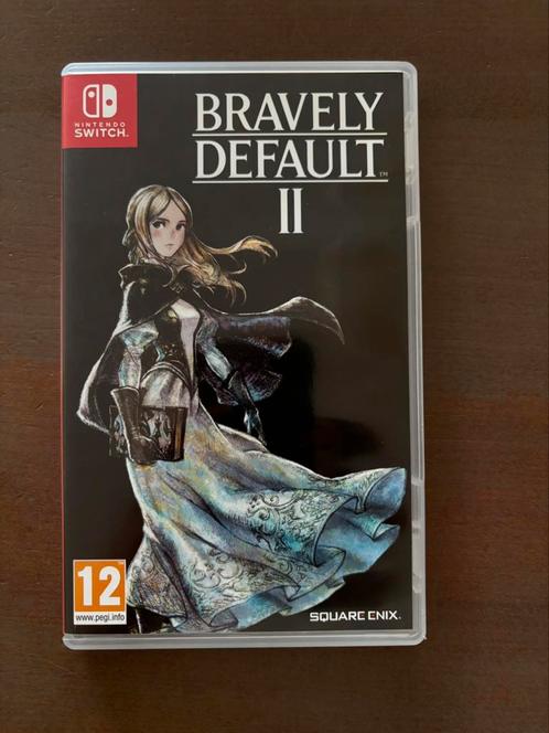 Bravely Default II, Spelcomputers en Games, Games | Nintendo Switch, Zo goed als nieuw, Role Playing Game (Rpg), 1 speler, Vanaf 12 jaar