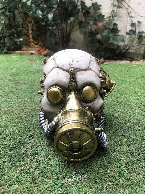 steampunk skull/ schedel, Antiek en Kunst, Curiosa en Brocante, Ophalen of Verzenden