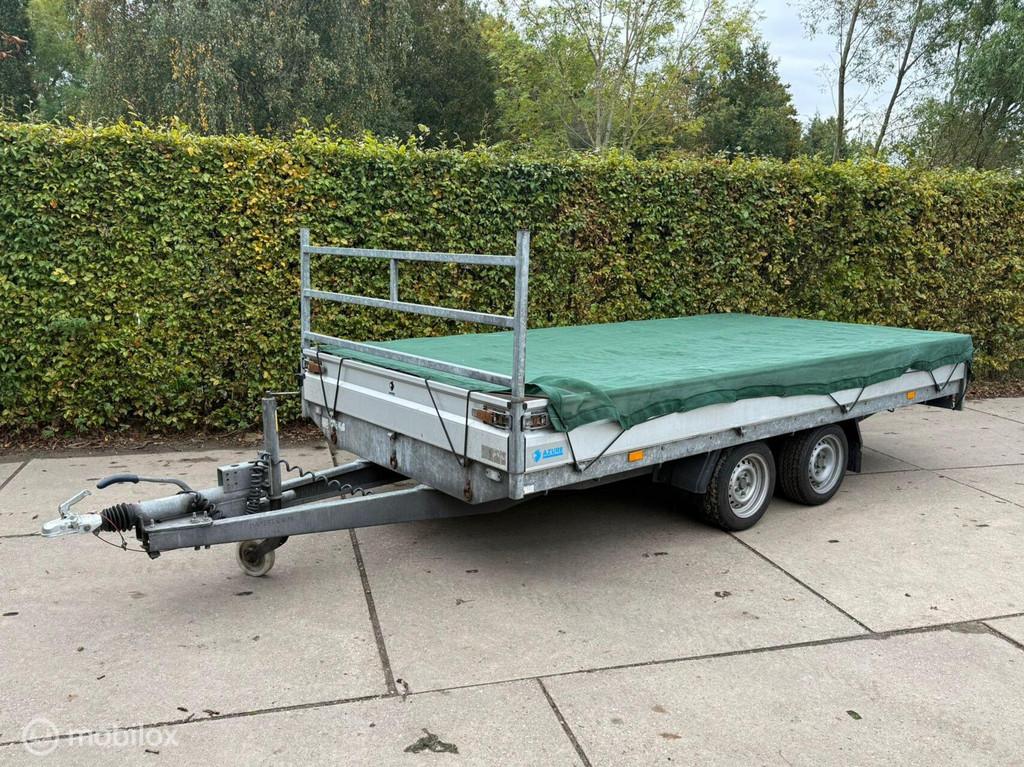 Hapert Azure H2, 405x200cm, 3500kg, plateauwagen, Gebruikt
