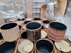 Keramieke potten, Tuin en Terras, Bloempotten, Ophalen, Rond, Nieuw, Aardewerk