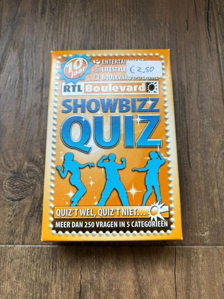 RTL Boulevard showbizz quiz, Hobby en Vrije tijd, Gezelschapsspellen | Overige, Zo goed als nieuw, Ophalen of Verzenden