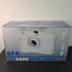 SFA Sanibroyeur Sanibest Pro | Vermaler | 1100W | Nieuw, Doe-het-zelf en Verbouw, Nieuw, Toilet, Ophalen of Verzenden