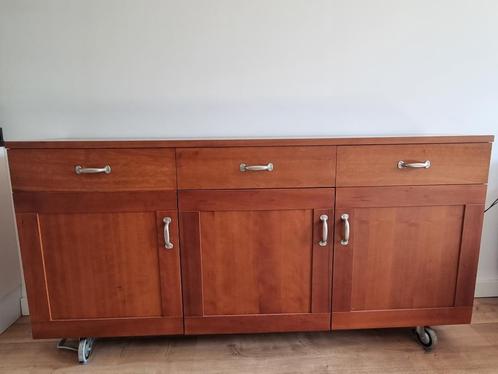 Dressoir Kersenhout (Mobilia), Huis en Inrichting, Kasten | Dressoirs, Gebruikt, 150 tot 200 cm, 25 tot 50 cm, Met lade(s), Met deur(en)