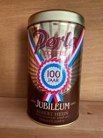 Bewaarblik Perla Koffie jubileum 100 jaar, Ophalen of Verzenden, Zo goed als nieuw, Koffie, Overige merken
