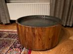 Ronde Salontafel Mango Hout, Huis en Inrichting, Tafels | Salontafels, Ophalen, 50 tot 100 cm, Rond, 50 tot 100 cm