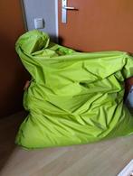 Poef poef zitzak lime, Ophalen, Gebruikt, Groen, Zitzak