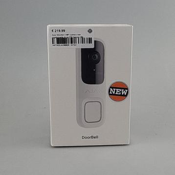 Ajax Deurbel 4 MP Camera met ingebouwde AI en PIR Sensor Wit beschikbaar voor biedingen