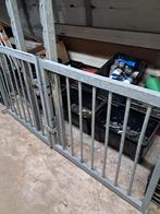 Dubbele spijlen poort, Tuin en Terras, Ophalen, IJzer, Spijlenhekwerk