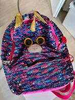 Ty Fashion rugzak – Unicorn pailletten, Ophalen of Verzenden, Zo goed als nieuw, Minder dan 30 cm, Blauw