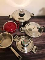 Pannenset, Ophalen, Gebruikt, Rvs, Pannenset