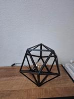 Industriële Hexagon Lamp - Stoer Design, Gebruikt, Ophalen of Verzenden, Minder dan 100 cm, Metaal