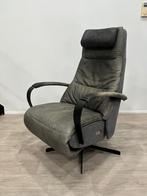 Prominent Humberto E100 Grijs Relaxfauteuil Sta Op Accu M, Verzenden, Zo goed als nieuw, Stof, 50 tot 75 cm