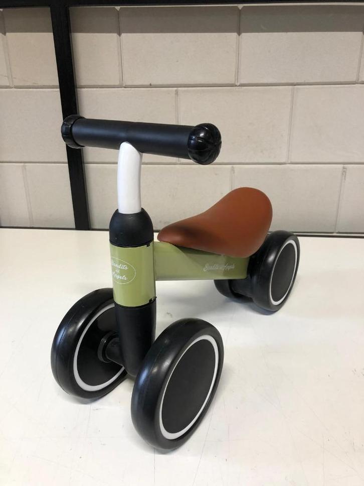 Bandits & Angels loopfiets Little Starter Retro Green, Kinderen en Baby's, Speelgoed | Buiten | Voertuigen en Loopfietsen, Gebruikt