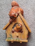 Beeld Bossons 1967 Eekhoorns in Vogelhuisje - Decoratief, Ophalen of Verzenden, Zo goed als nieuw