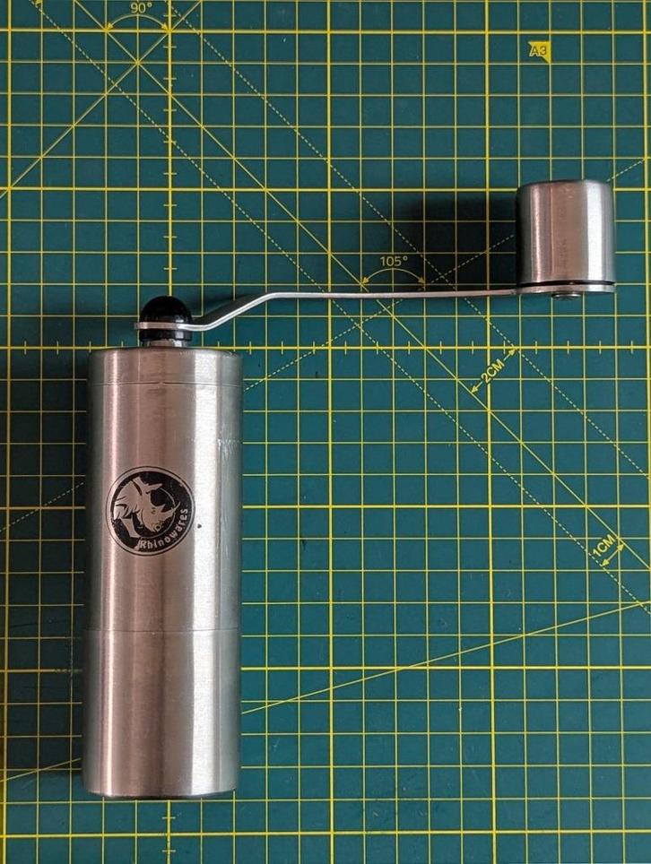Rino coffee hand grinder, Witgoed en Apparatuur, Koffiemachine-accessoires, Gebruikt, Ophalen of Verzenden