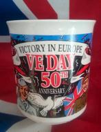 2x 50 anniversary Mok VE-Day én  44-94 Normandië Mok, Ophalen of Verzenden, Landmacht, Overige typen