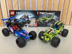 lego technic 2 pull back racewagens - 42010 en 42027, Kinderen en Baby's, Speelgoed | Duplo en Lego, Complete set, Ophalen of Verzenden