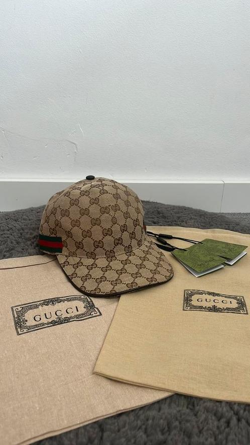 Gucci pet beige, Kleding | Heren, Hoeden en Petten, Nieuw, Pet, 57 cm (M, 7⅛ inch) of minder, Ophalen of Verzenden