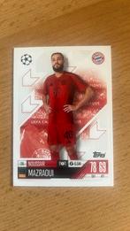Topps match attax Noussair Mazrauoi #215, Ophalen of Verzenden, Nieuw, Plaatje