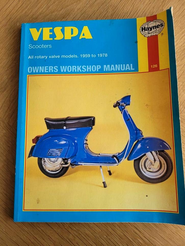 Haynes werkplaatshandboek Vespa + kadootje, Motoren, Handleidingen en Instructieboekjes, Overige merken, Ophalen of Verzenden